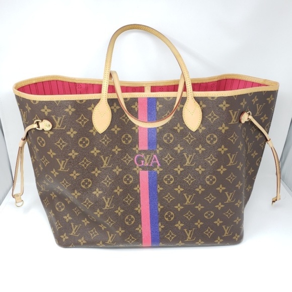 Louis Vuitton Handbags - 100% Auth Louis Vuitton Neverfull GM MON Tote Bag